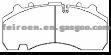 Brake Pad for BPW WVA 29167