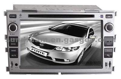 Fashionable car DVD with GPS/BT/TV/Radio