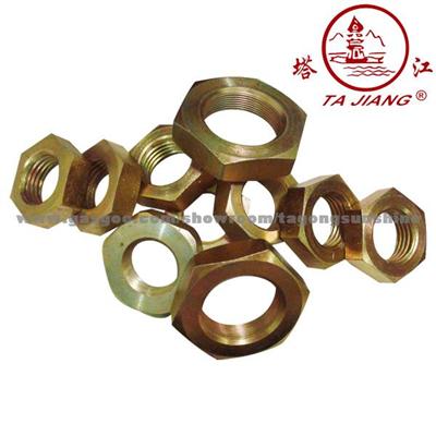 Jam Nuts And Thin Nuts With DIN439 DIN936 ISO 4035/4036/8675 UNI5589