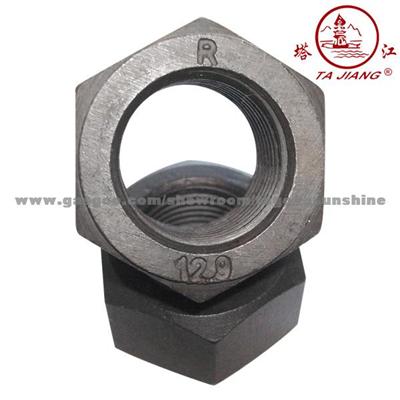 DIN934 ISO4032 Class 12.9 High Strength Hex Nuts With Alloy Steel