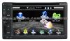 new universal 2 din car dvd player with digital panel, 3D menu, GPS, TMC