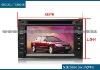 Two din dvd player with GPS for pegueot 307(TID-8917)