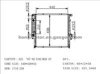 Radiator BMW 1719258