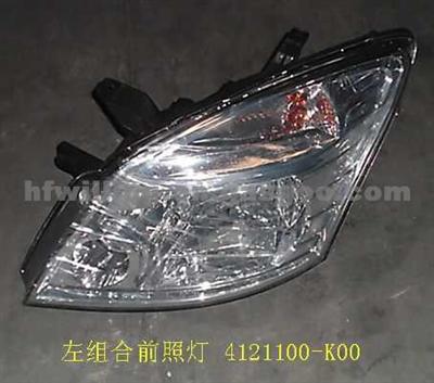 GREAT WALL COMBINATION HEADLAMP ASSY LH 4121100-K00