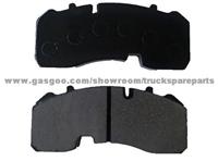 BPW Commercial Vehicle Brake Pad (WVA29167) for BPW,iveco,man,volvo man,benz and so on of truck,trailers and bus