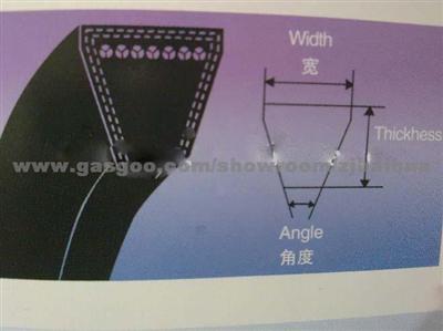 Black BAIHUA Or Client'S Brand V Belt