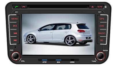 VW GOLF5 GPS NAVIGATION SYSTEM