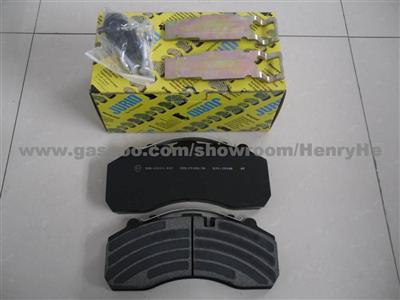 Hot Sale Non-Asbestos Disc Brake Pad For Mercedes Benz Actros WVA29087