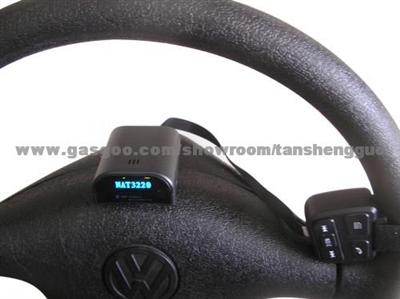 Latest Steer Wheel Bluetooth Handsfree Car Kit With Wired Key,With FM,MP3,Telephone Book And FM