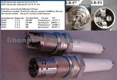 Industrial Spark Plug LB-P3 match Jenbacher P3, iridium spark plug high quality and superb power