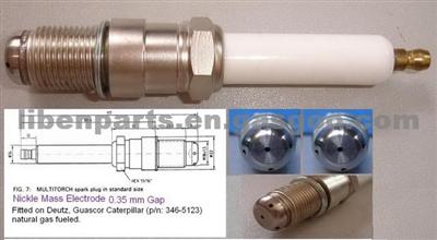 Industrial Spark Plug LB13-3A Matches Caterpillar 284-3313, Iridium Spark Plug High Quality And Superb Power