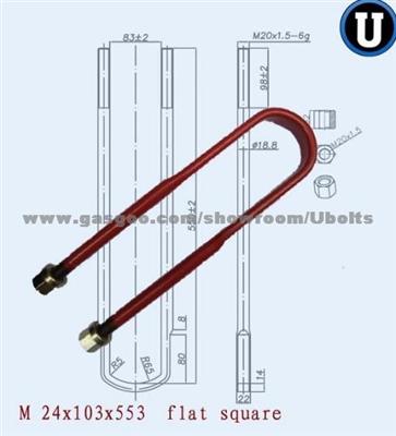 Leaf Spring U Bolt And Nuts 16*103*160(L)