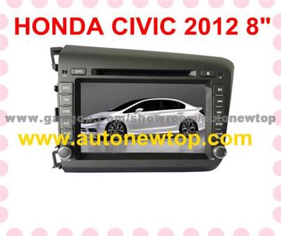 Special Car DVD Player For Honda Civic 2012 8 Inch