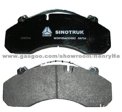 Non-Abestos Wholesale Truck Brake Pad For Howo A7 WG9100443050