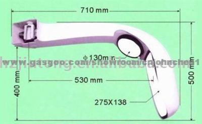 REARVIEW MIRROR FOR 6-7m BUSES