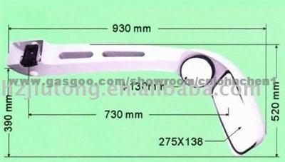 REARVIEW MIRROR FOR 9-10m BUSES