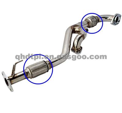 ISO/TS16949 Certified Stainless Steel SUS304 Exhaust Systems Flex Tubes