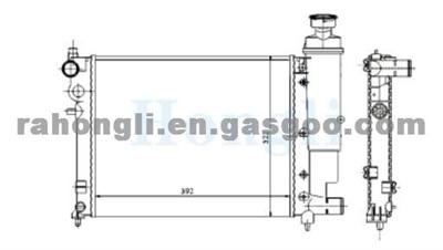 Radiator 1301SQ