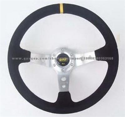 OMP Suede Steering Wheel 350mm