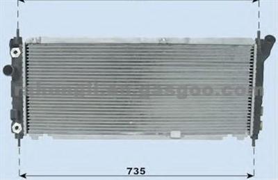 OPEL CORSA RADIATOR