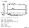 AUTO RADIATOR FOR ACCORD' 2003 3.0 CM6 MT
