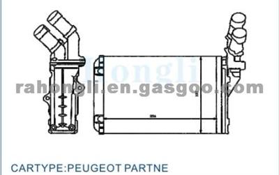 PEUGEOT HEATER644880