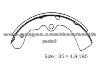 Brake Shoe for NISSAN 41060-G1625