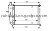 FIAT RADIATOR 46480388