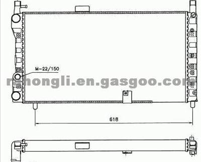 FIAT RADIATOR 7566878