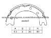 Brake Shoe for DAIHATSU 46530-36020-000