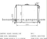 Radiator TOYOTA HIACE 16400-54750