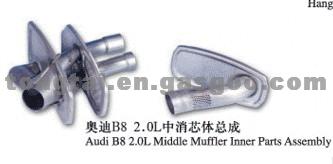 Audi A8 2.0T Middle Muffler Inner Parts Assembly