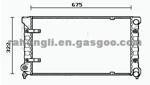 SEAT TOLEDO RADIATOR