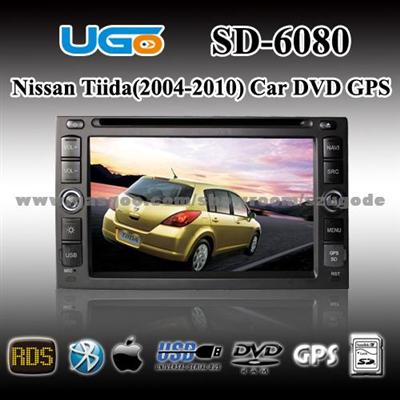 UGODE Car DVD Player For Nissan Qashqai X-Trail Tiida(SD-6080)