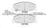 Brake Pad 7178 D273 Honda