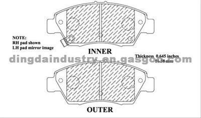 Brake Pad 7497 D621 acra Honda Rsk