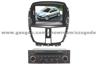 UGODE Car DVD Player For New Peugeot 207(SD-6201)