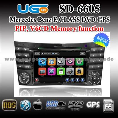 UGODE Car DVD Player For Mercedes-Benz E Class W211 CLS W219(SD-6605)