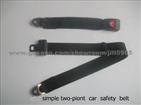 Simple 2 Points Auto Seat Belt