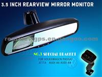 3. 5 Inch Rearview Mirror Monitor 26.6 * 7.8* 3.7  for Toyota Camry Previa Crown Corolla Fx-16 Ts Reiz