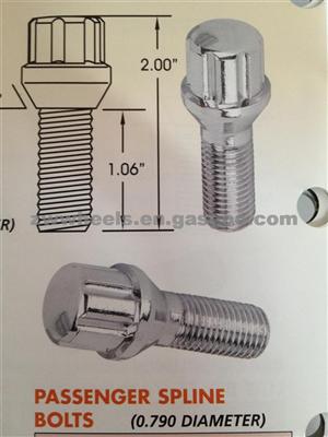 Passenger Spline Bolts 12mm*1.50