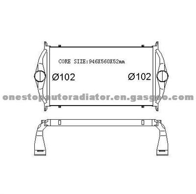 FREIGHTLINER INTERCOOLER 441113-OEM:680-501-04-01