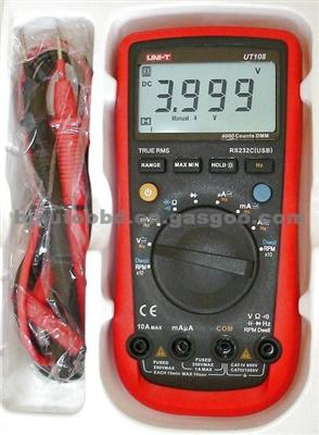 UNI-T UT108 Auto Range Digital Automotive Multimeter NEW