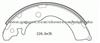 HONDA Brake Shoe S627