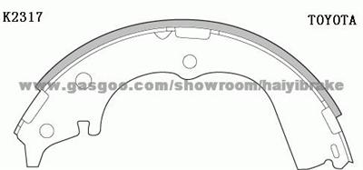 TOYOTA Brake Shoe K2317