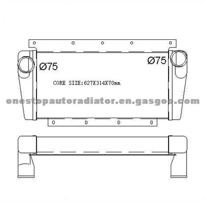 INTERNATIONAC INTERCOOLER 441195-OEM:1696920C1