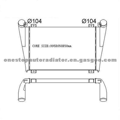 KENWORTH INTERCOOLER 441156-OEM:487-80-001