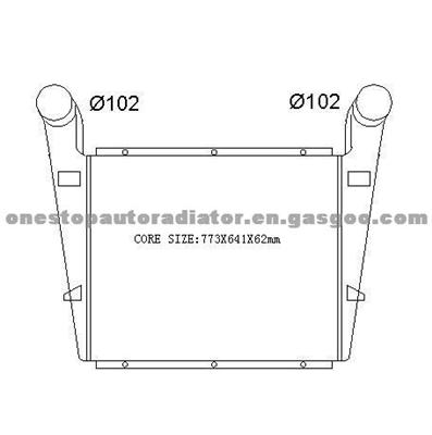 MACK INTERCOOLER 441116-OEM:3MD13A