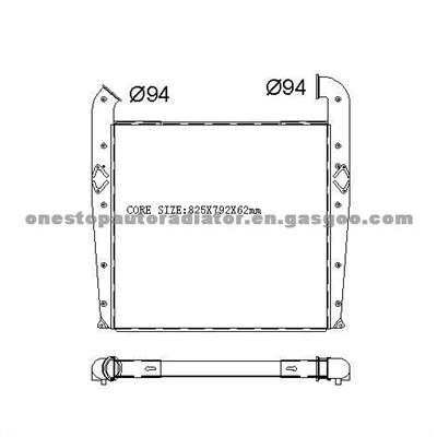 SCANIA INTERCOOLER-OEM:1373517