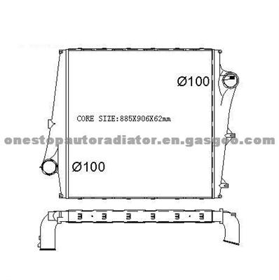 VOLVO INTERCOOLER-OEM:1676631